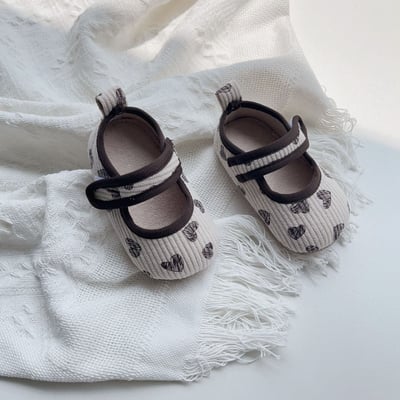 愛心毛絨線墊學步鞋3