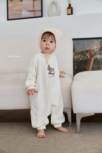 bebe nine16 (55cm-75cm) 3色小驢印花連身衣5