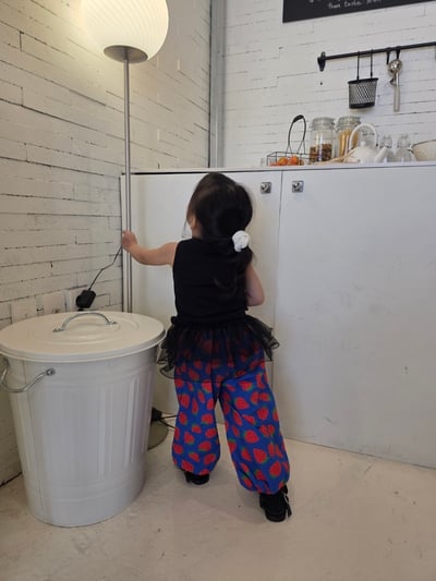 Color01｜(75-115cm) 細肩背心薄紗9