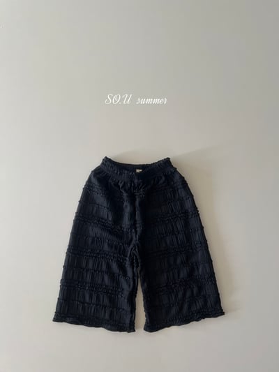 SO.U24｜(6m-4y) 抓皺直筒褲7