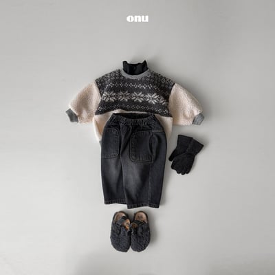 onu 22｜(70cm-115cm) 雙口袋錐形牛仔褲6