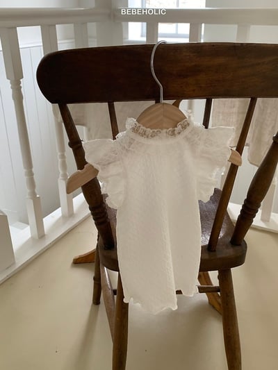 Bebe holic41｜(3m-18m) 中領蕾絲上衣13