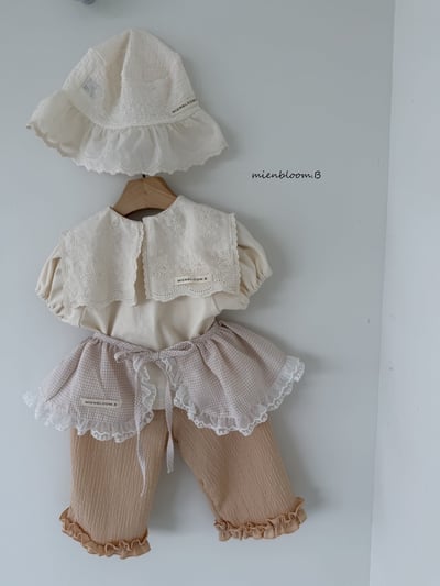 Bloom.b31｜(55cm-118cm) 花邊直筒長褲7