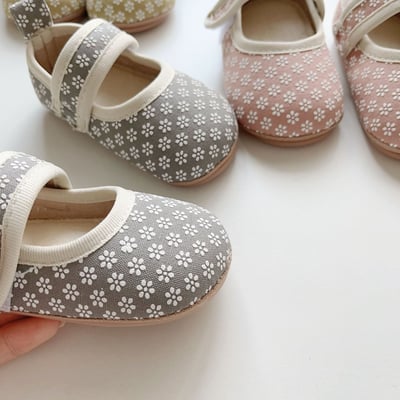 日系小花學步鞋6