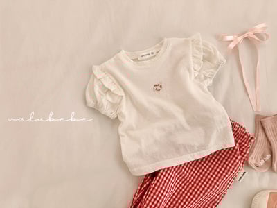 Valubebe 04｜(65-90cm) 公主泡泡袖上衣6