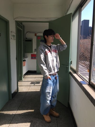 頂流社會 網狀皮革 鑰匙圈 皮帶 - 2C11