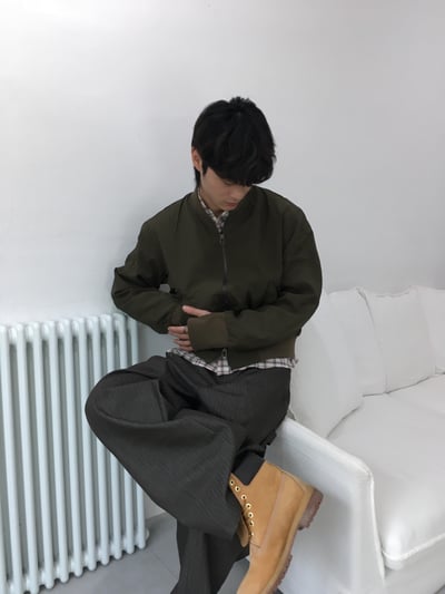 俐落版型 航空 MA-1 短版 飛行夾克 - 2C15