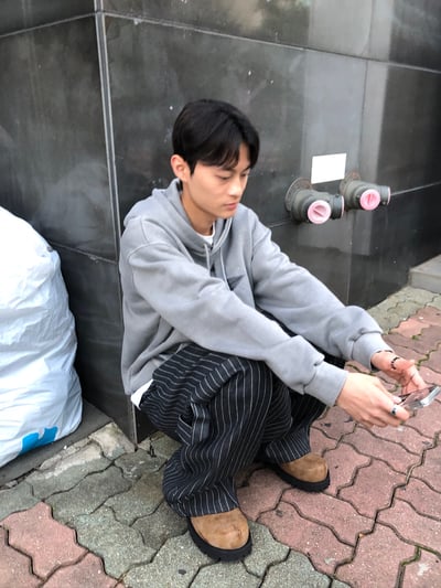 高級氛圍 復古水洗 人生 增高皮鞋 - 1C11