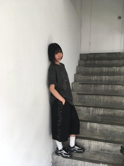 美式街頭彩繪 帥氣可愛風 寬版短袖 - 2C10