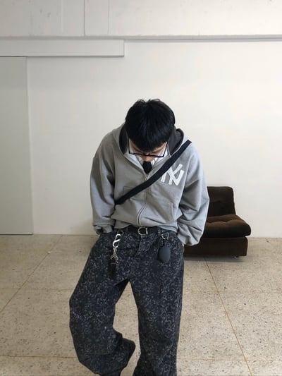 時尚紐約 歐美潮男 連帽短版外套 - 3C14