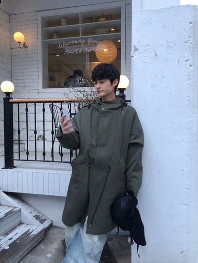 經典休閒 高級街頭 春天 風衣外套 - 3C9