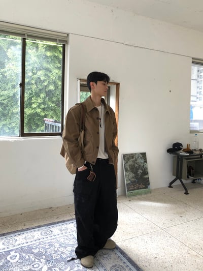 歐美休閒 高級系列 顯肩寬 短版 夾克 - 2C6