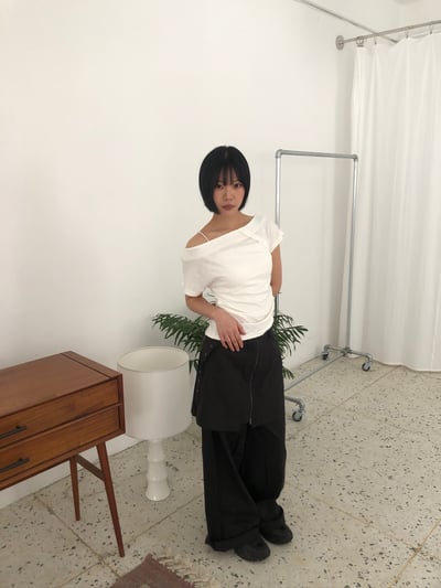 廢土風 可拆式 涼感棉料 街頭裙褲 - 2C18