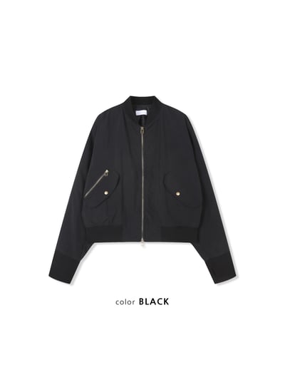 俐落版型 航空 MA-1 短版 飛行夾克 - 2C18