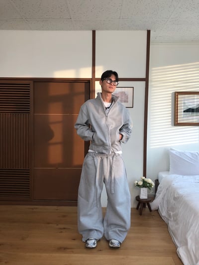 潮流版型霸主 立領短版 休閒 刷毛外套 (set-up) - 2C5