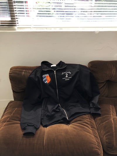 藝術殿堂 高級刺繡 運動街頭 短版 外套 - 3C3