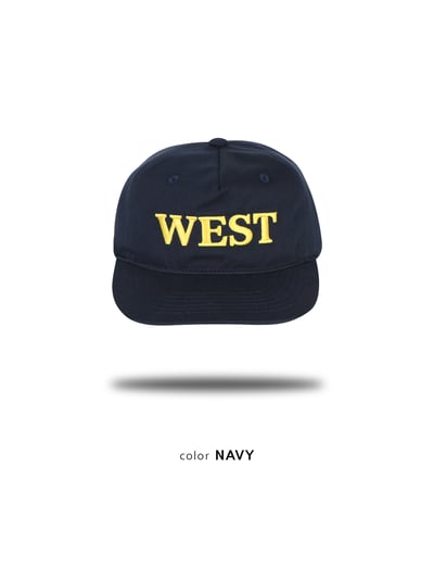 WEST 街頭高檔刺繡 復古帽 - 4C22