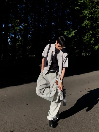 漢南洞 高檔幹練 圈紗針織 短版 開襟衫 - 6C20