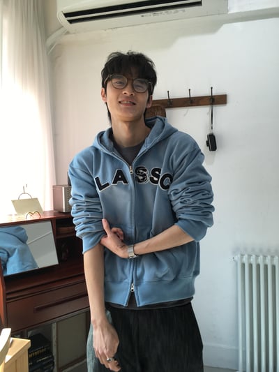 Classic 美式經典 刺繡短版 連帽外套 - 3C20