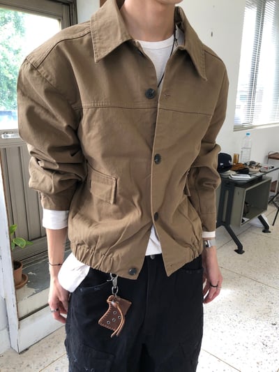 歐美休閒 高級系列 顯肩寬 短版 夾克 - 2C1