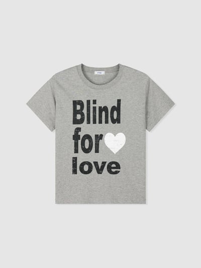 Blind for love 彩繪印刷 短版 短袖 - 3C24