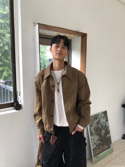 歐美休閒 高級系列 顯肩寬 短版 夾克 - 2C4