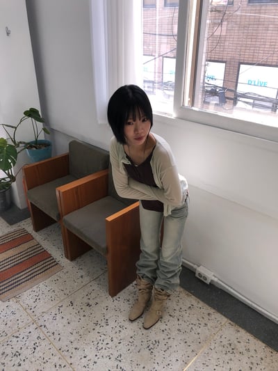 個性街頭感 麂皮 方形扣 尖頭靴 - 2C13