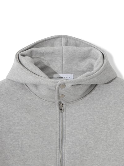 極簡主義 短版 休閒 按扣連帽外套 - 2C24