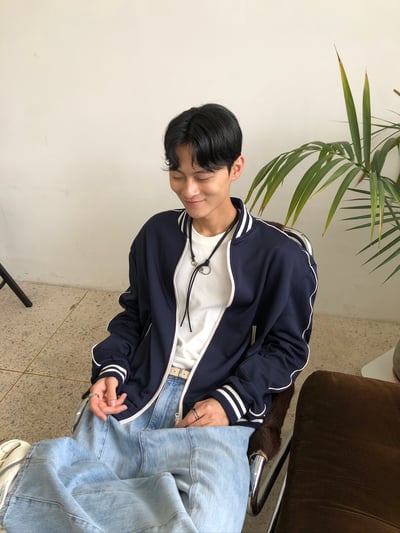 俐落街頭感 繩索項鏈 - 1C7