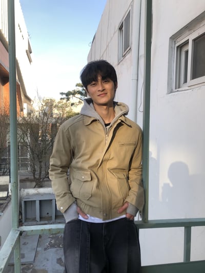 歐美經典款 雙口袋 微短版 牛津夾克 - 3C3