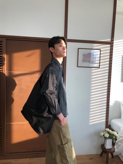 秋冬氛圍 高級麂皮 托特包 - 3C8