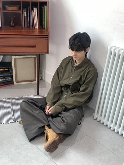 俐落版型 航空 MA-1 短版 飛行夾克 - 2C7