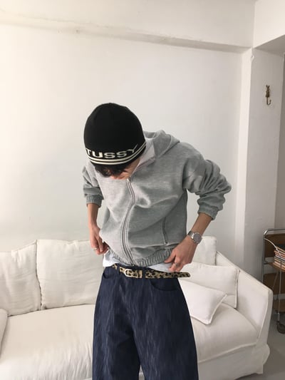 穿搭必備 萬能百搭 豹紋皮帶 - 3C11