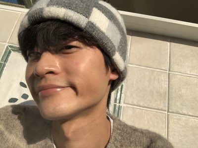 方格紋 休閒街頭 經典毛帽 - 1C13