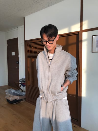 潮流版型霸主 立領短版 休閒 刷毛外套 (set-up) - 2C6