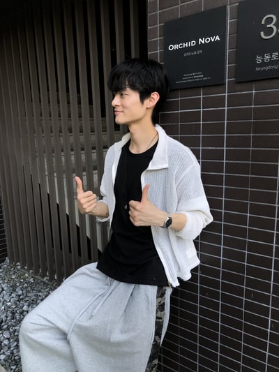 不規則 無收編 透氣洞口 短版 薄外套 - 3C8