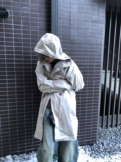 經典休閒 高級街頭 春天 風衣外套 - 3C6