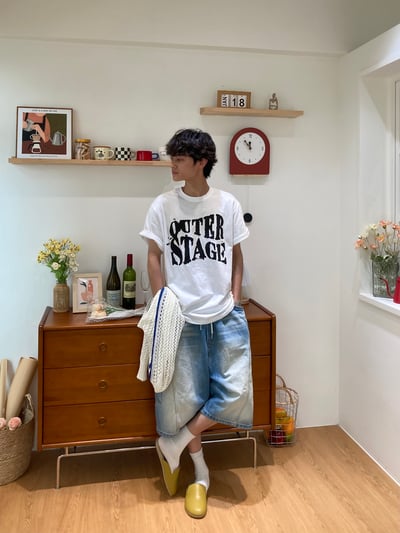 Stage 街頭印刷 短T - 4C12