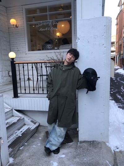 經典休閒 高級街頭 春天 風衣外套 - 3C11