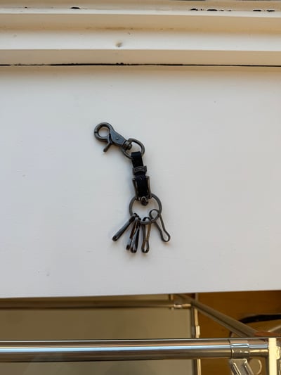 05 多功能皮革 鑰匙圈 - 1C5