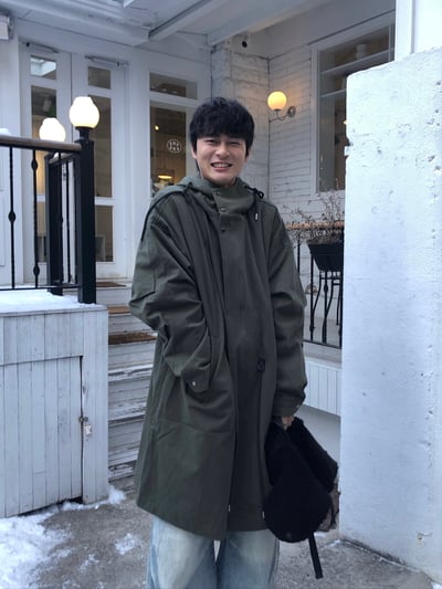 經典休閒 高級街頭 春天 風衣外套 - 3C1