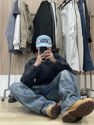 水洗牛仔 高檔細節 夾克 - 1C2