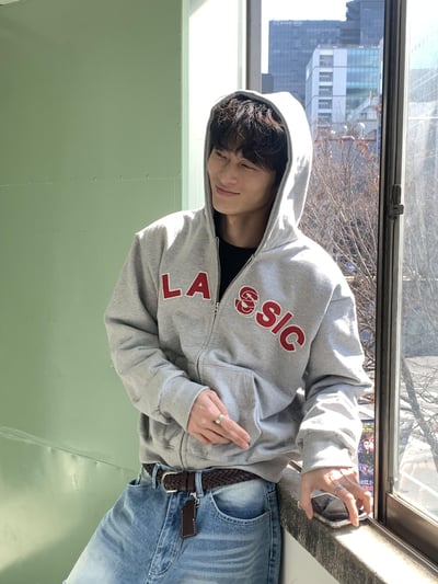 Classic 美式經典 刺繡短版 連帽外套 - 3C21