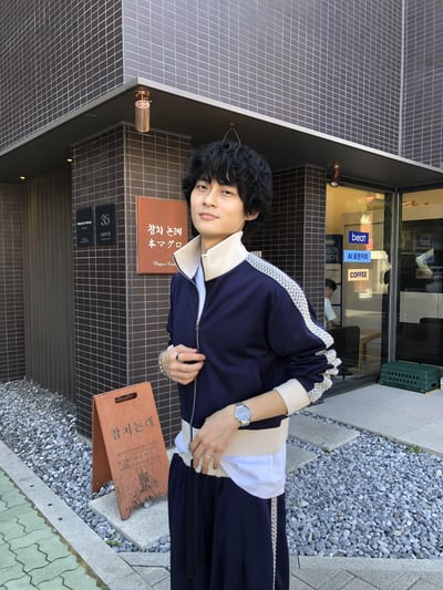 印地安格紋 文藝感 運動配色套裝 短版 外套 - 3C16