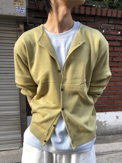 清涼夏季 高檔休閒 薄款開襟 短版 長袖 - 4C13