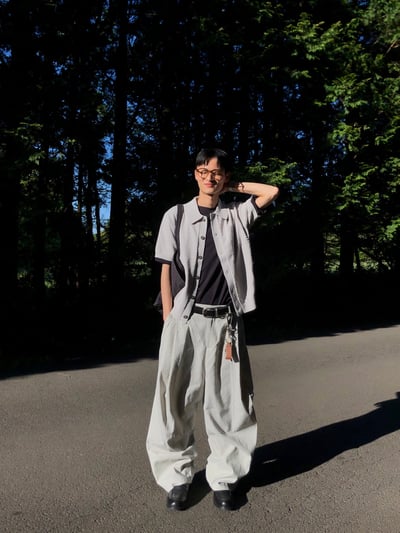 漢南洞 高檔幹練 圈紗針織 短版 開襟衫 - 6C5