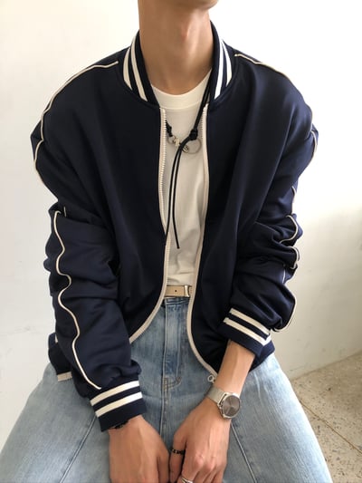 俐落街頭感 繩索項鏈 - 1C11