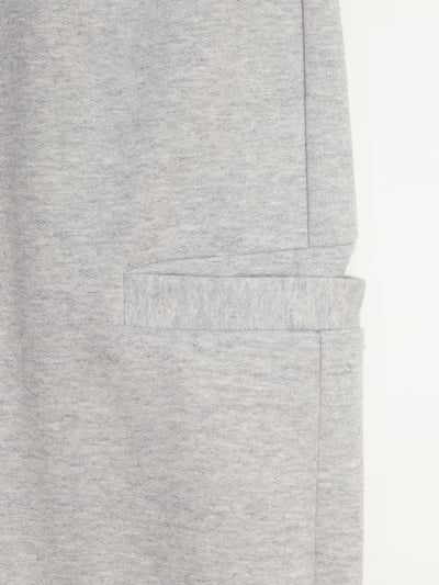 街頭休閒 極簡俐落 百搭 刷毛 寬版 工裝棉褲 - 2C21