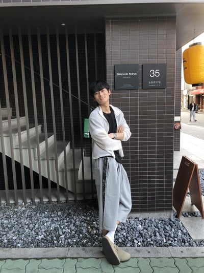 側邊迷彩 不收邊感 百慕達 寬版 短棉褲 - 3C7