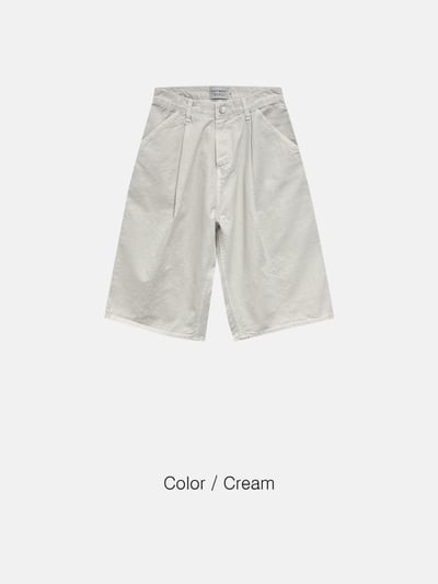 (棕色M 現貨) 經典復古 80s 百慕達 7分短褲 - 3C21